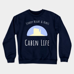 Cabin Life Starry Night Crewneck Sweatshirt